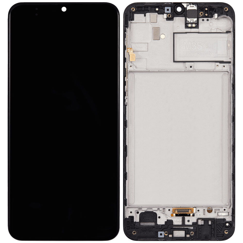 LCD Touch Screen Assembly with Frame For Galaxy M30s