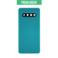 Back Battery Cover Glass Replacement With Camera Lens For Galaxy S10 G973 - Prism Green