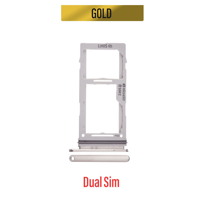 Sim Card Tray (Dual Sim) For Galaxy S10