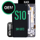 LCD Digitizer Screen Assembly with Frame for Galaxy S10 G973 - Black