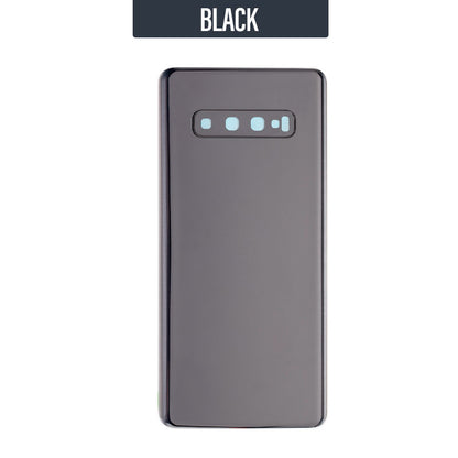 Back Battery Cover Glass With Camera Lens for Galaxy S10 Plus G975