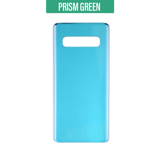 Back Battery Cover Glass Replacement for Galaxy S10 Plus G975 -  Prism Green