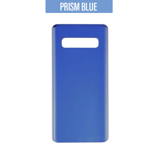 Back Battery Cover Glass Replacement for Galaxy S10 Plus G975 - Prism Blue