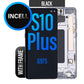 LCD Digitizer Screen Assembly with Frame Incell for Galaxy S10 Plus G975 - Black