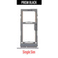 Sim Card Tray For Galaxy S10 - Black