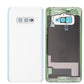 Back Battery Cover Glass with Camera Lens for Galaxy S10E G970 - White