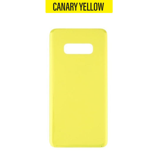 Back Battery Cover Glass for Galaxy S10E G970 - Yellow