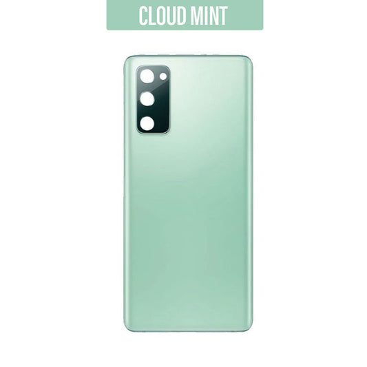 Back Battery Cover Glass for Galaxy S20 FE G780-G781 - Cloud Mint