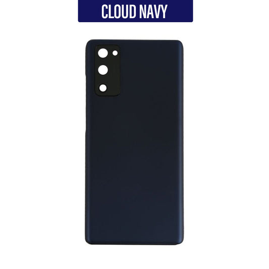 Back Battery Cover Glass for Galaxy S20 FE G780-G781 - Cloud Navy