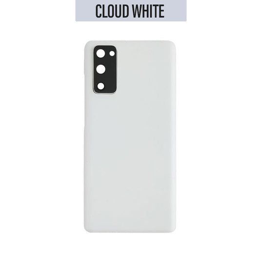 Back Battery Cover Glass for Galaxy S20 FE G780-G781 - Cloud White