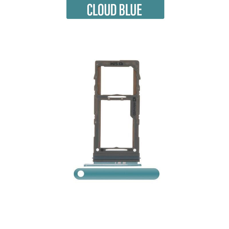 Sim/ Memory Card Tray For Galaxy S20 Plus - Cloud Blue