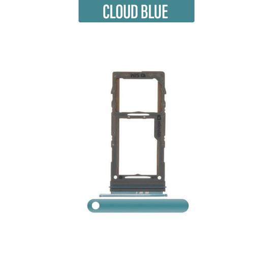 Sim/ Memory Card Tray For Galaxy S20 Plus - Cloud Blue