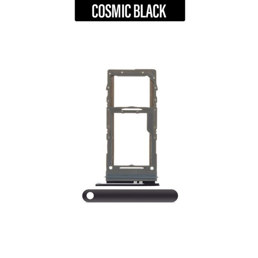 Sim/ Memory Card Tray For Galaxy S20 Plus - Cosmic Black
