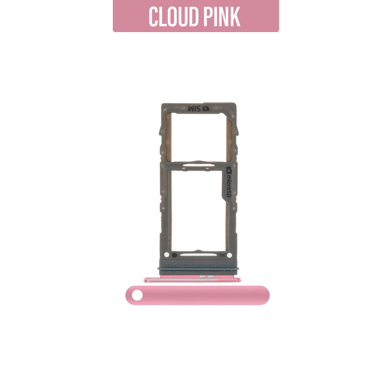 Sim/ Memory Card Tray For Galaxy S20 Plus - Cloud Pink