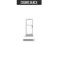 Sim/ Memory Card Tray For Galaxy S20 -  Cosmic Black