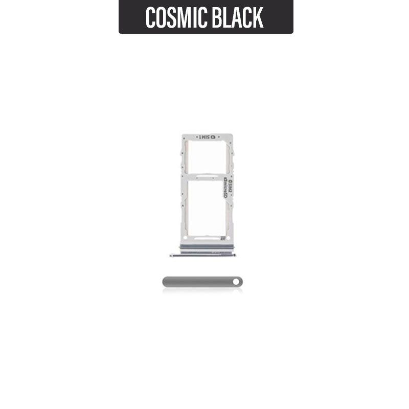Sim/ Memory Card Tray For Galaxy S20 -  Cosmic Black