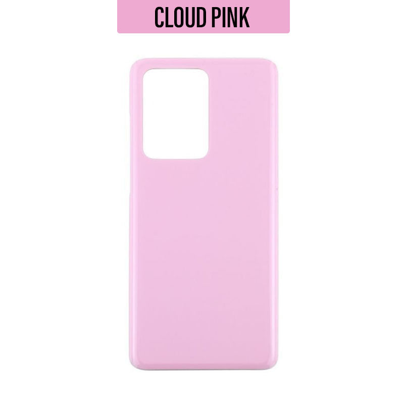 Back Battery Cover Glass For Galaxy S20 Ultra / S20 Ultra 5G - Cloud Pink
