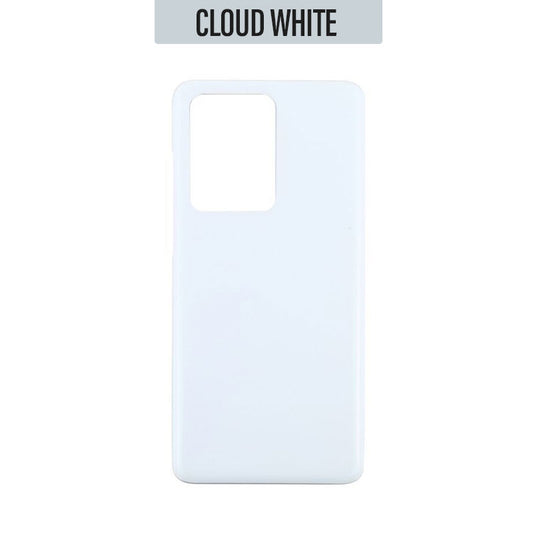Back Battery Cover Glass For Galaxy S20 Ultra / S20 Ultra 5G - Cloud White