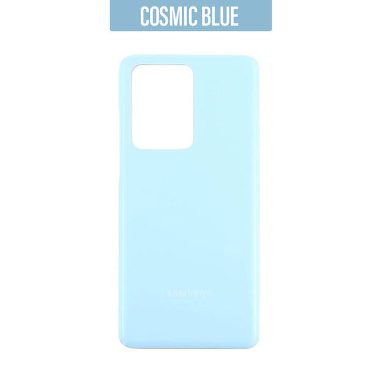Back Battery Cover Glass For Galaxy S20 Ultra / S20 Ultra 5G - Cosmic Blue