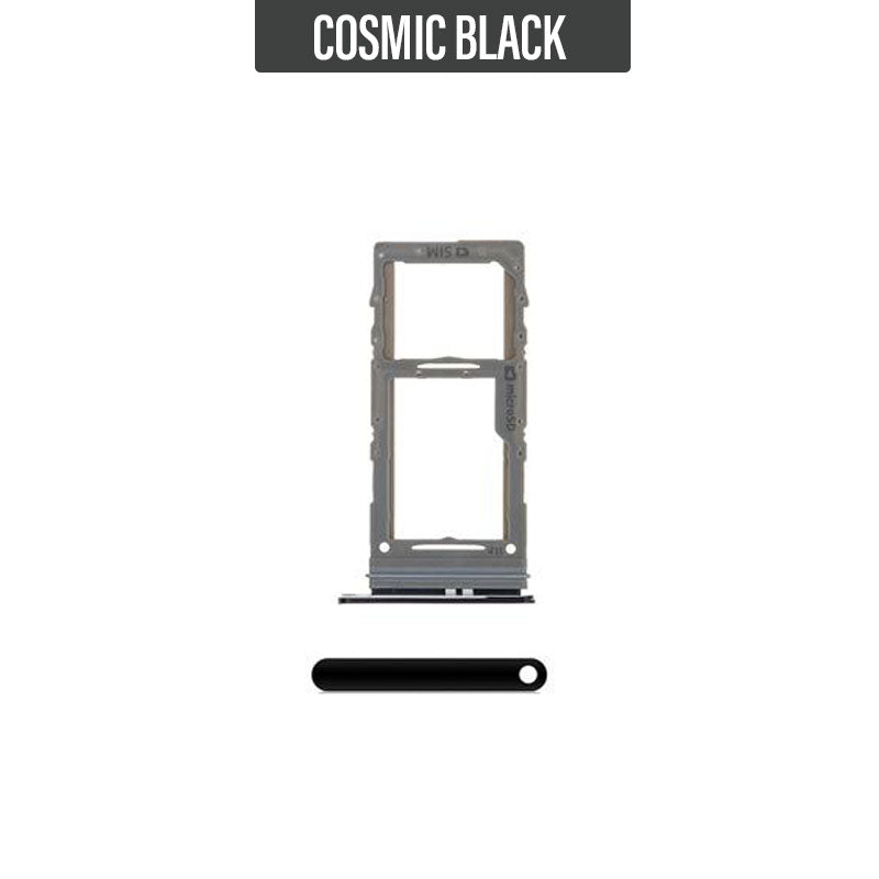 Sim/ Memory Card Tray For Galaxy S20 Ultra - Cosmic Black
