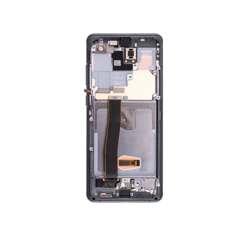 LCD Digitizer Screen Assembly with Frame Service Pack for Galaxy S20 Ultra/ S20 Ultra 5G G988 -  Cosmic Gray