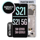 LCD Digitizer Screen Assembly with Frame Service Pack Replacement for Galaxy S21/ S21 5G G990F - Phantom White