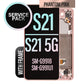 LCD Digitizer Screen Assembly with Frame Service Pack Replacement for Galaxy S21/ S21 5G G990F - Phantom Pink