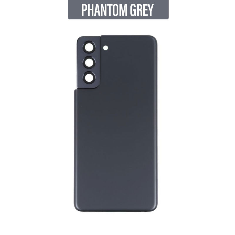 Back Battery Cover Glass With Camera Lens Replacement for Galaxy S21/ S21 5G - Phantom Gray