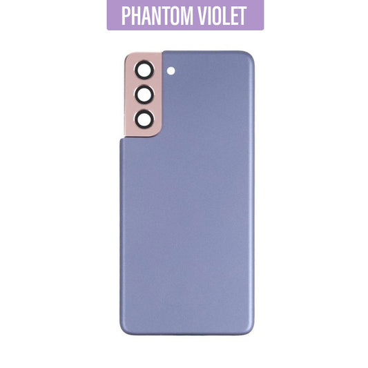 Back Battery Cover Glass With Camera Lens Replacement for Galaxy S21/ S21 5G - Phantom Violet