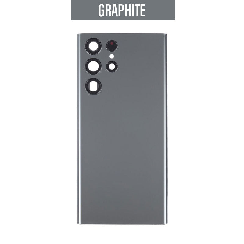 Battery Back Cover with Camera Lens For Galaxy S22 Ultra 5G S908