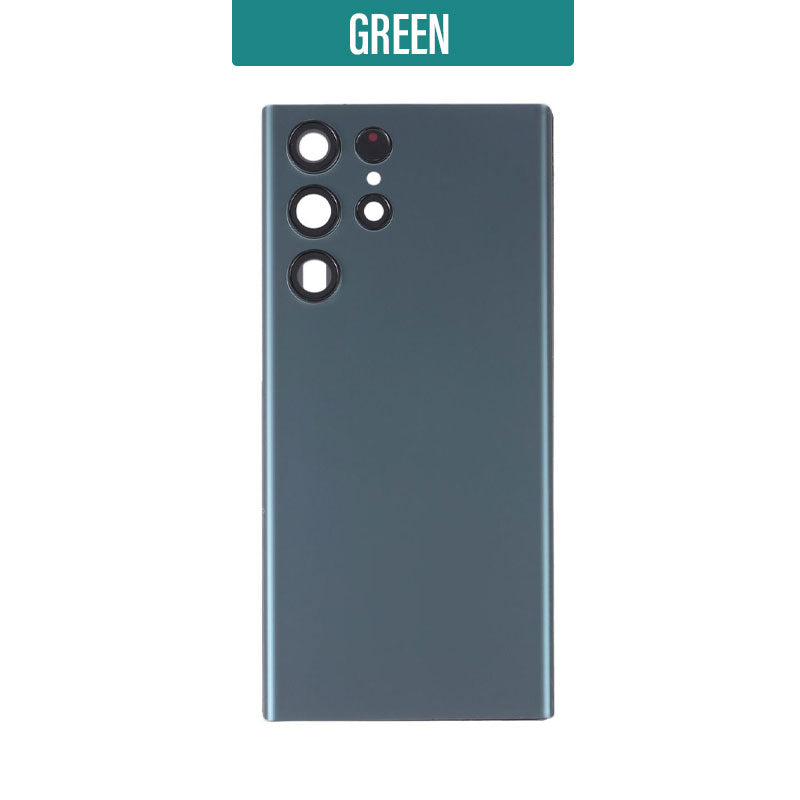 Battery Back Cover with Camera Lens For Galaxy S22 Ultra 5G S908