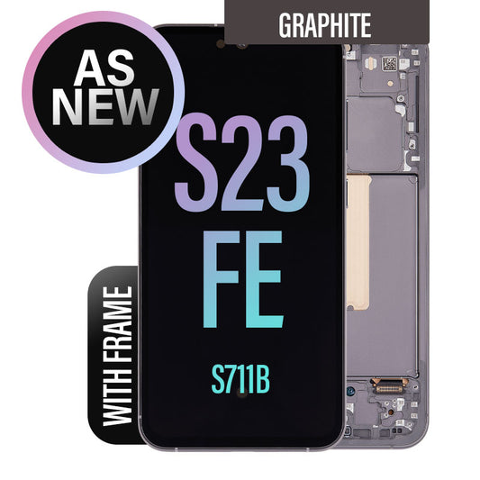 LCD Touch Screen Assembly With Frame For Galaxy S23 FE-Graphite (As New)