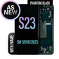 LCD Digitizer Screen Assembly with Frame Replacement for Galaxy S23 S911 - Phantom Black (As New)
