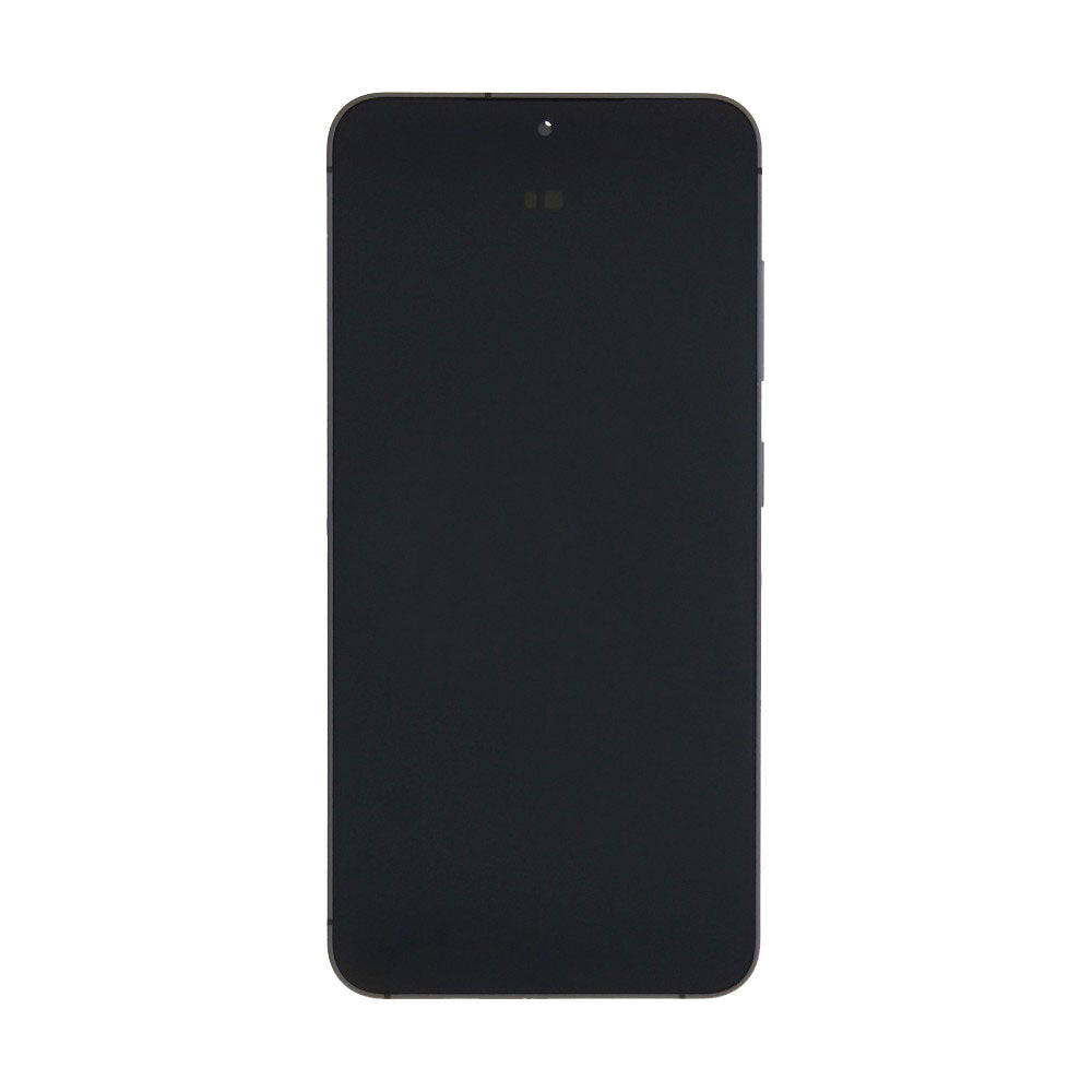 LCD Digitizer Screen Assembly with Frame (As New) Replacement for Galaxy S24 S921 - Onyx Black