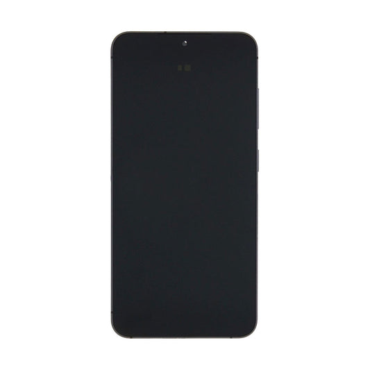 LCD Digitizer Screen Assembly with Frame (As New) Replacement for Galaxy S24 S921 - Onyx Black