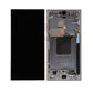 LCD Touch Screen Assembly with Frame Replacement (As New) for Galaxy S24 Ultra- Titanium Black