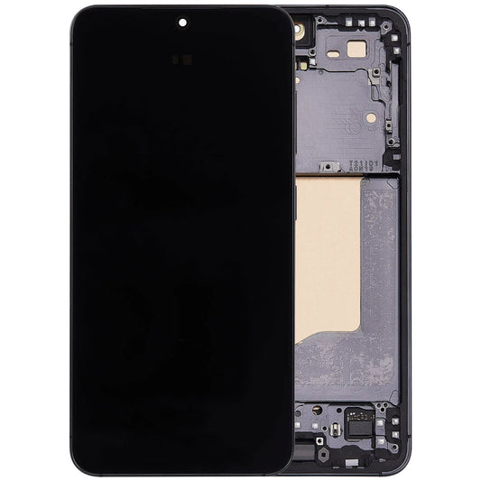 LCD Screen Assembly with Frame (Service Pack) Replacement for Galaxy S25 5G- Blue Black