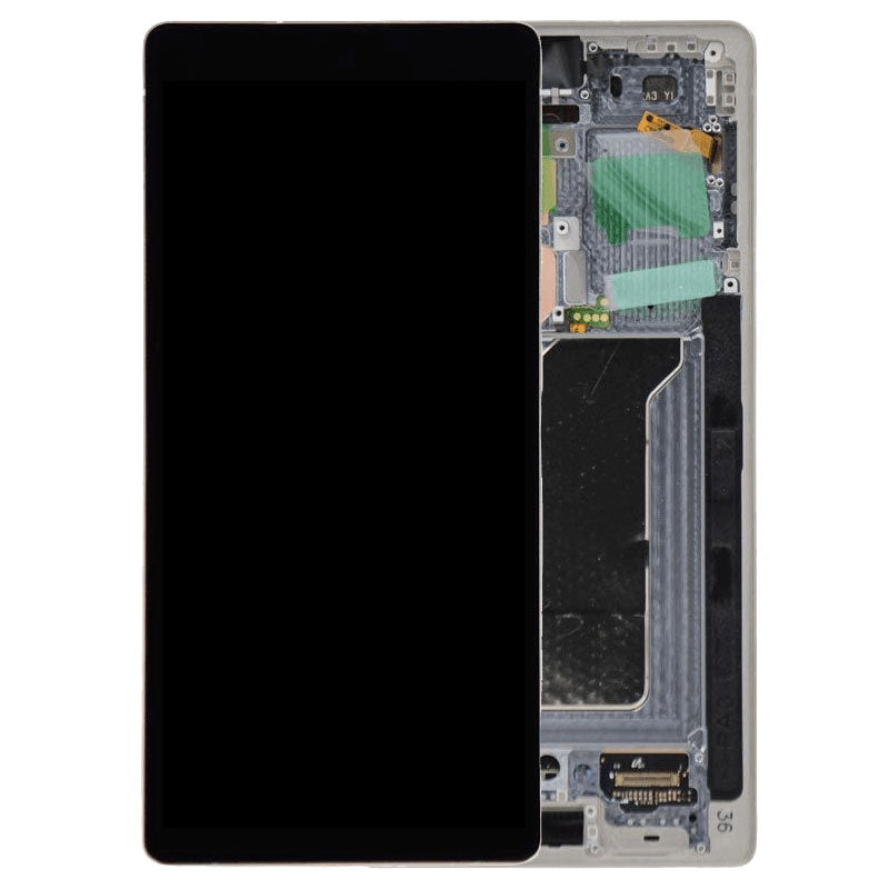 LCD Touch Screen Replacement With Frame For Galaxy S25 Ultra 5G - Titanium Gray