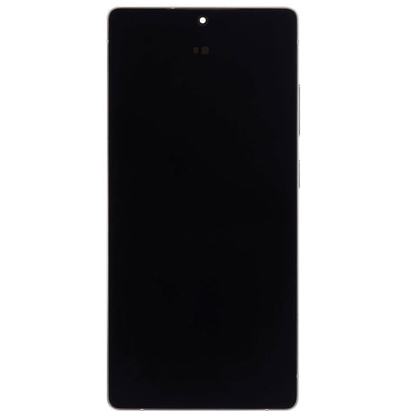 LCD Touch Screen Assembly with Frame Replacement (As New) for Galaxy S25 Ultra- Titanium Grey