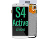 LCD Touch Screen Assembly For Galaxy S4 Active - White