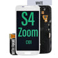 LCD Touch Screen Assembly with Frame For Galaxy S4 Zoom - White