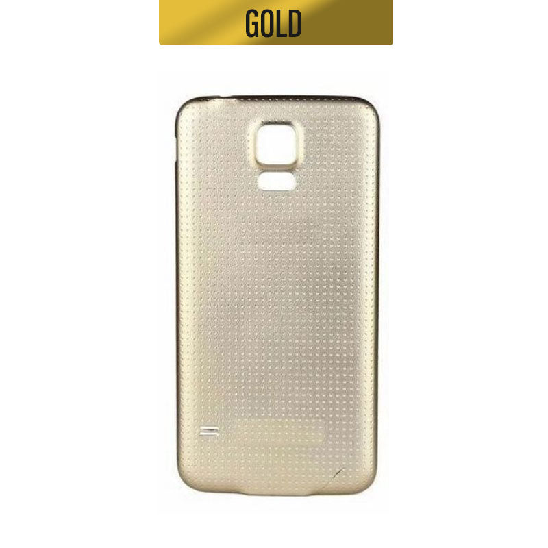 Back Cover For Galaxy S5 - Gold