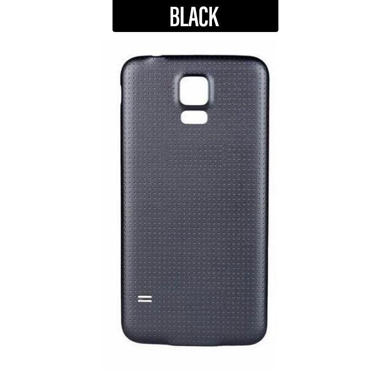 Back Cover For Galaxy S5 - Black