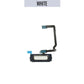 Home Button with Flex Cable For Galaxy S5 - White