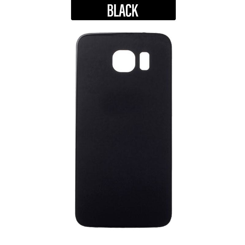 Back Glass Cover For Galaxy S6 - Black Sapphire