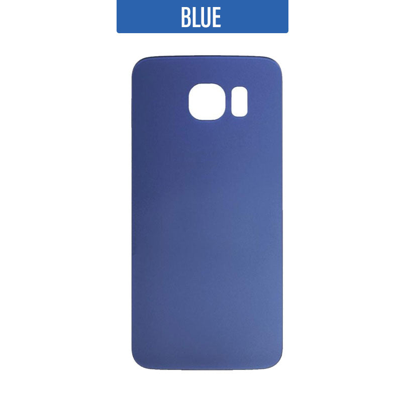 Back Glass Cover For Galaxy S6 - Sky Blue