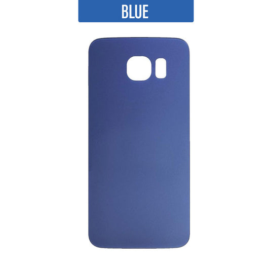 Back Glass Cover For Galaxy S6 - Sky Blue