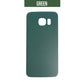 Back Glass Cover For Galaxy S6 Edge - Green