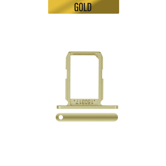 Sim Card Tray Single Sim For Galaxy S6 - Gold