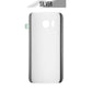 Back Glass Cover For Galaxy S7 - Silver